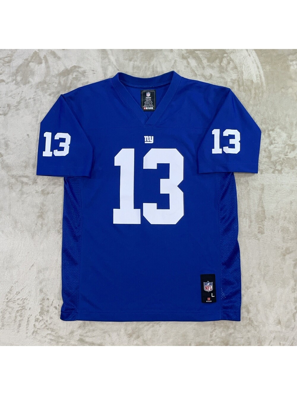 NFL Team Apparel New York Giants Odell Beckham Jr #13 Youth Jersey Large 14/16 - Picture 2 of 12